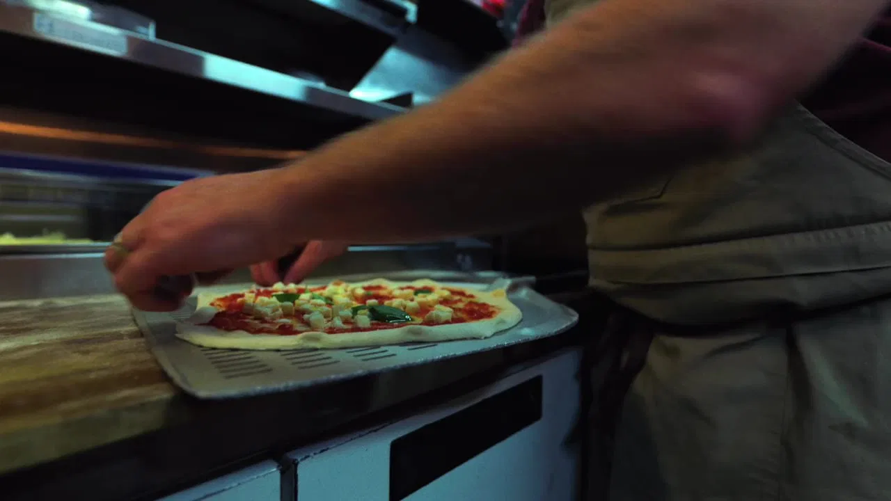 Poster frame from Primo Pizza, social reel