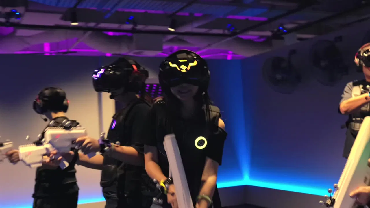 Poster frame from Sandbox VR Melbourne, grand opening film